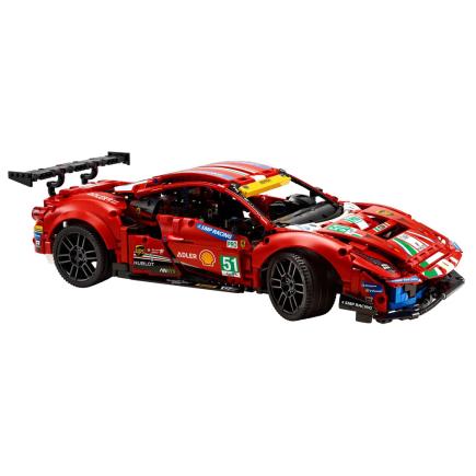 Конструктор — автомобиль Ferrari 488 GT «AF Corse #51» LEGO Technic (#42125)