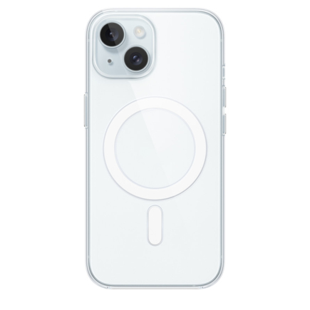 Прозрачный чехол с поддержкой MagSafe Apple Clear Case для iPhone 15