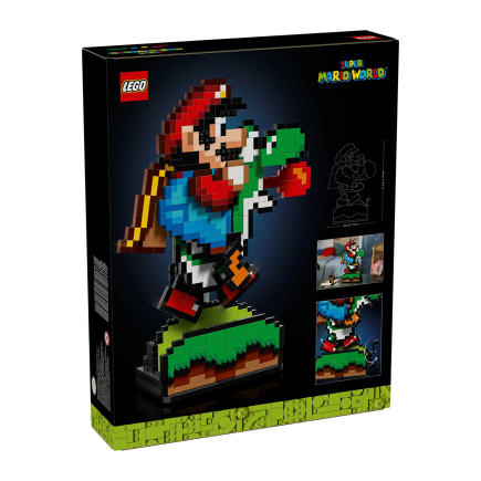 Конструктор — мир Супер Марио: Марио и Йоши LEGO Super Mario (#71438) - фото 2