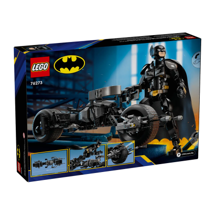 Конструктор — сборная фигурка Бэтмена и Бэтцикл LEGO DC Batman (#76273) - фото 5