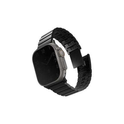 Блочный браслет из нержавеющей стали Uniq Strova Mag для Apple Watch 42, 44, 45 мм, Ultra и Ultra 2