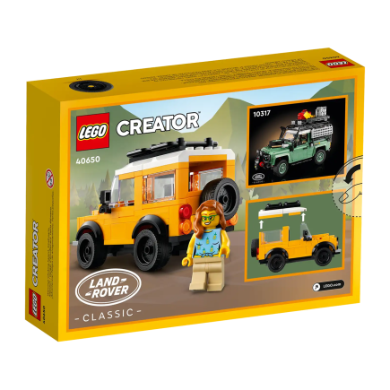 Конструктор — автомобиль Land Rover Classic Defender LEGO Creator (#40650) - фото 2