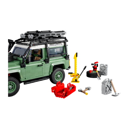 Конструктор — автомобиль Land Rover Classic Defender 90 LEGO Icons (#10317) - фото 7