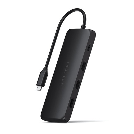 USB-Хаб Satechi Hybrid Multiport Adapter с USB-C (ST-UCHSE)