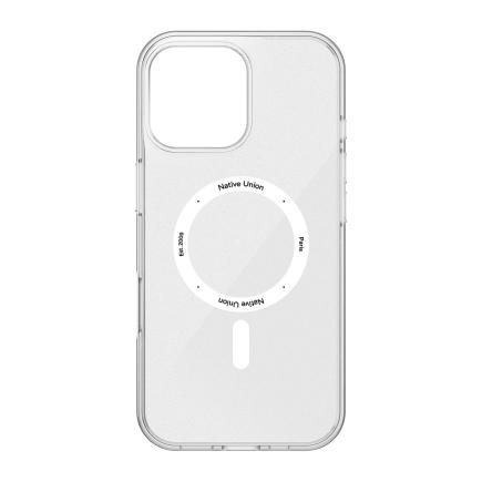 Гибридный чехол с поддержкой MagSafe Native Union (Re)Clear Case для iPhone 16 Pro Max