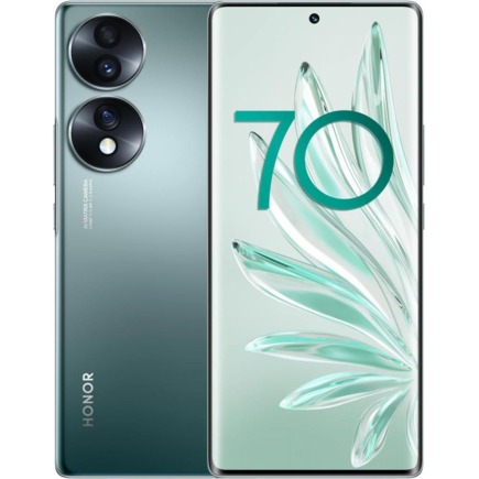Смартфон Huawei Honor 70 8 ГБ + 256 ГБ («Изумруднo-зелёный» | Emerald Green)