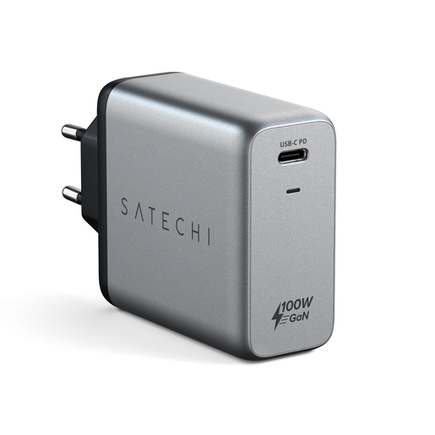 Сетевое зарядное устройство Satechi мощностью 100 Вт (USB-C) (GaN)