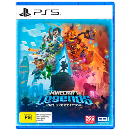 Игра Minecraft Legends — Deluxe Edition для PlayStation 5 (полностью на русском языке)