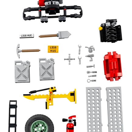 Конструктор — автомобиль Land Rover Classic Defender 90 LEGO Icons (#10317) - фото 8