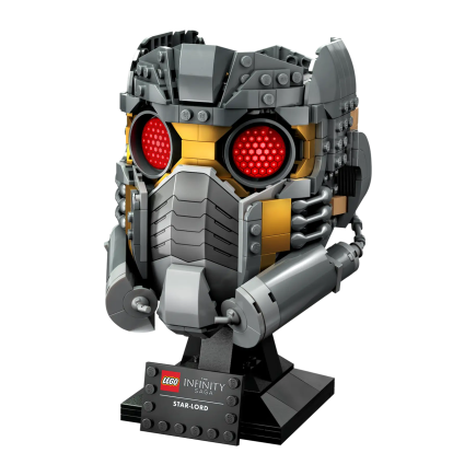 Конструктор — шлем Звёздного Лорда LEGO Marvel Helmet Collection (#76251)