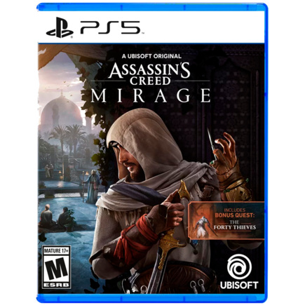 Игра Assassin's Creed Mirage — стандартное издание для PlayStation 5 (интерфейс и субтитры на русском языке)