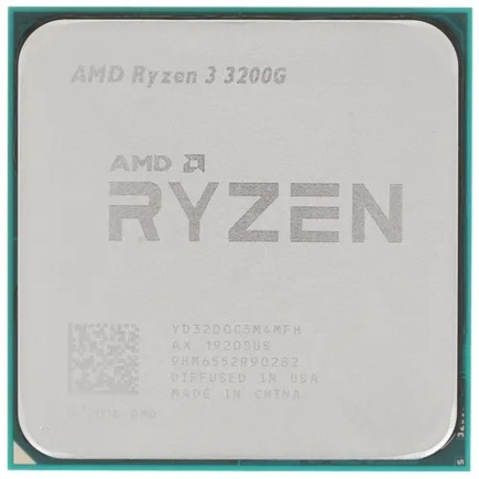 Процессор AMD Athlon 3125GE Silver Pro (3.4 ГГц, 4 MB, AM4) Tray