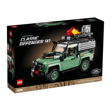 Конструктор — автомобиль Land Rover Classic Defender 90 LEGO Icons (#10317) - фото 4