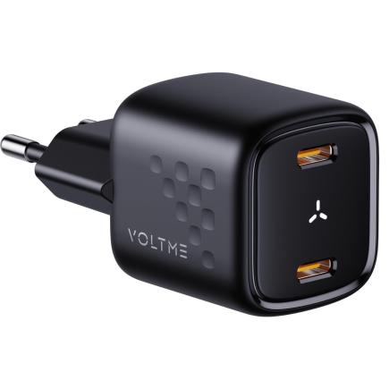 Сетевое зарядное устройство VOLTME Revo 30 Duo мощностью 30 Вт (2 USB-C) (GaN)