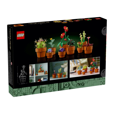 Конструктор — миниатюрные растения LEGO Icons Botanical Collection (#10329) - фото 5