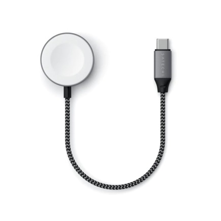 Зарядное устройство с кабель-коннектором USB-C Satechi для Apple Watch (17,8 см; MFi)