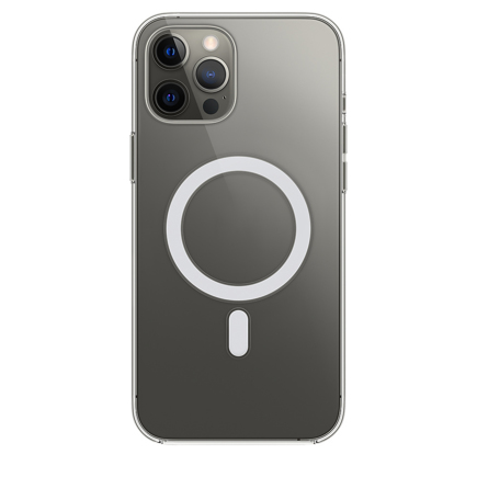 Прозрачный чехол Apple Clear Case MagSafe для iPhone 12 Pro Max