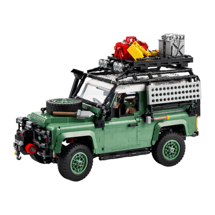 Конструктор — автомобиль Land Rover Classic Defender 90 LEGO Icons (#10317) - фото 3