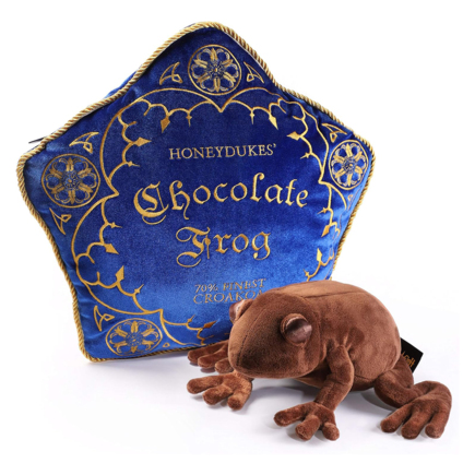 Мягкая плюшевая игрушка The Noble Collection «Гарри Поттер» (шоколадная лягушка и подушка)