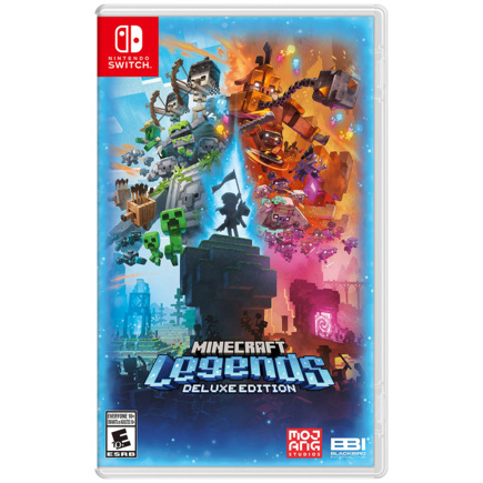 Игра Minecraft Legends — Deluxe Edition для Nintendo Switch (полностью на русском языке)