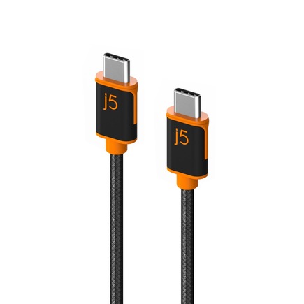 Кабель с нейлоновой оплёткой j5create USB-C (1,8 м) (JUCX24)