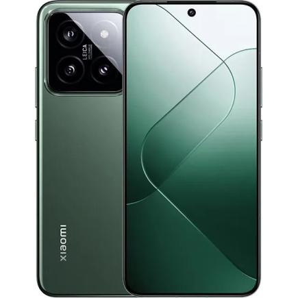 Смартфон Xiaomi 14 12 ГБ + 256 ГБ (Зелёный | Jade Green)