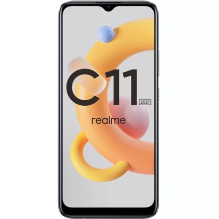 Смартфон Realme C11 (2021) 2 ГБ + 32 ГБ (Серая сталь | Cool Grey)