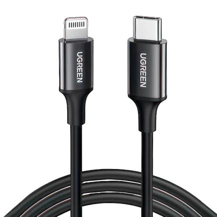 Кабель Ugreen USB-C — Lightning (1 м) (US171)