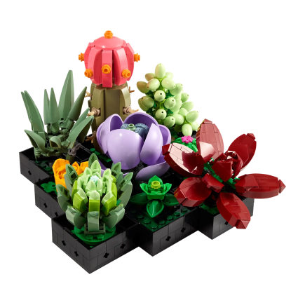 Конструктор — суккуленты LEGO Icons Botanical Collection (#10309) - фото 1