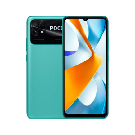 Смартфон Xiaomi POCO C40 3 ГБ + 32 ГБ («Технологичный бирюзовый» | Coral Green)