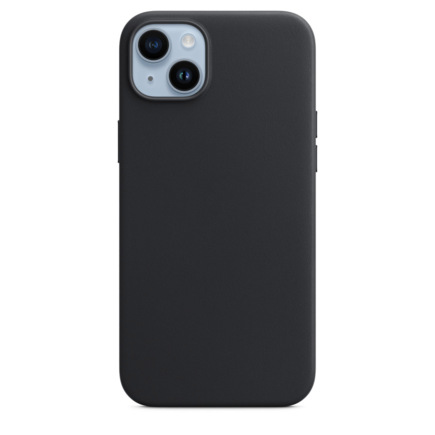 Кожаный чехол с поддержкой MagSafe Apple Leather Case для iPhone 14 Plus