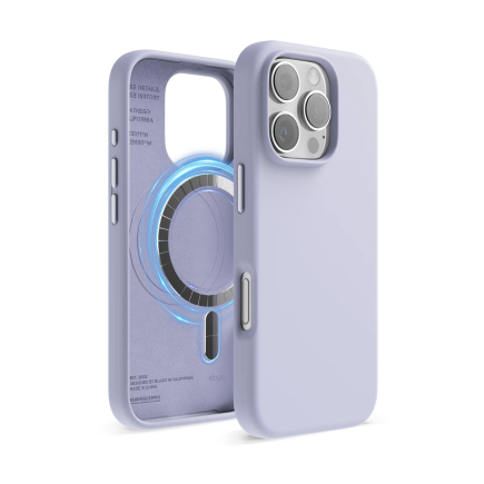 Гибридный силиконовый чехол elago Magnetic Silicone Case для iPhone 16 Pro - фото 5