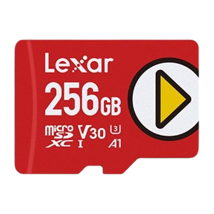 Карта памяти Lexar Play microSDXC UHS-I 256 ГБ (U3, V30, A1)