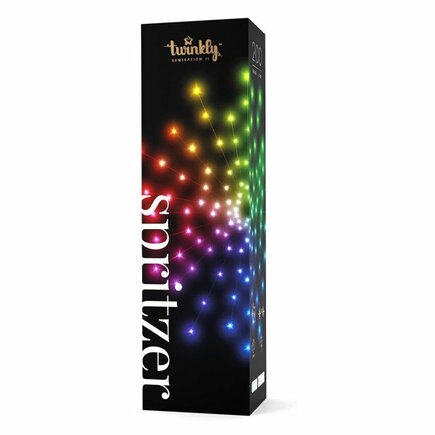 Умная гирлянда «Взрыв» Twinkly Spritzer, версия RGB (40x5 см, 200 светодиодов)