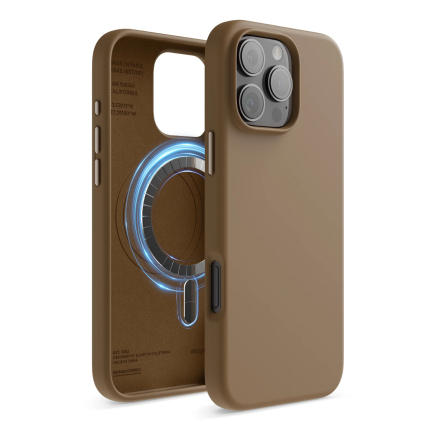 Гибридный силиконовый чехол elago Magnetic Silicone Case для iPhone 16 Pro Max - фото 3