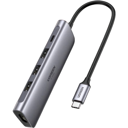 USB-Хаб Ugreen с USB-C (CM136)