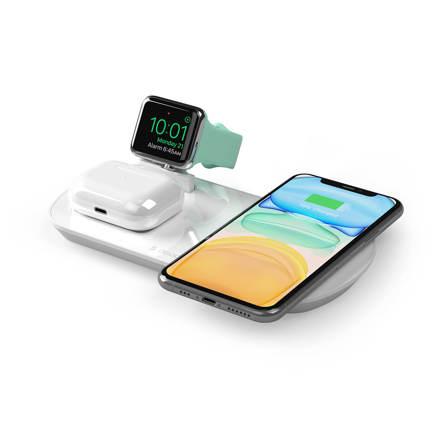 Зарядная станция Deppa для iPhone, Apple Watch и AirPods Pro (17,5 Вт)