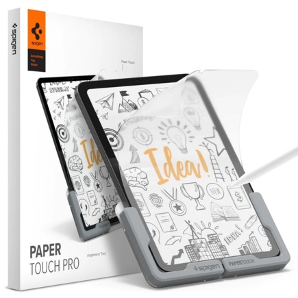 Защитная плёнка с текстурой для рисования и письма Spigen Paper Touch Pro для iPad mini