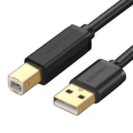 Кабель Ugreen USB-B — USB-A (1,5 м) (US135)