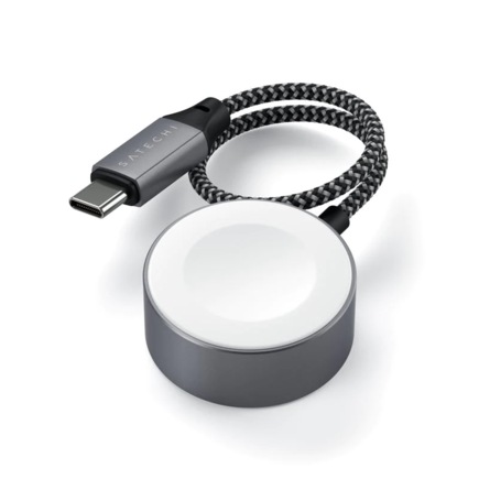 Зарядное устройство с кабель-коннектором USB-C Satechi для Apple Watch (17,8 см)