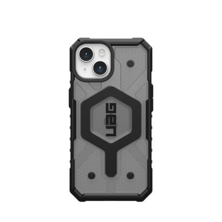 Защитный чехол с поддержкой MagSafe UAG Pathfinder Clear для iPhone 15