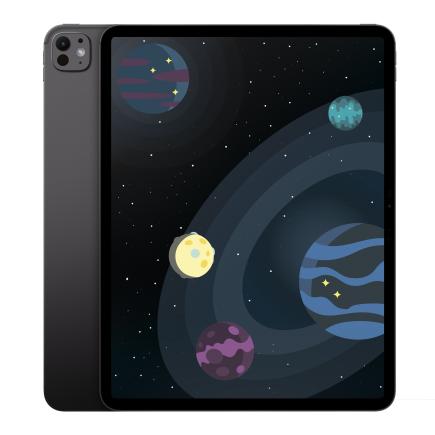 Планшет Apple iPad Pro 13" с нанотекстурой, 2 ТБ, Wi-Fi («Чёрный космос» | Space Black) (2024)