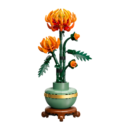 Конструктор — хризантема LEGO Icons Botanical Collection (#10368)