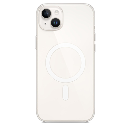 Прозрачный чехол с поддержкой MagSafe Apple Clear Case для iPhone 14 Plus