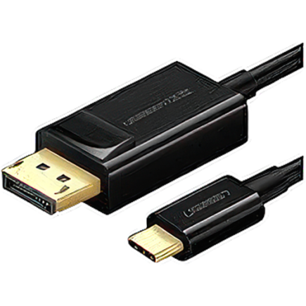 Кабель-адаптер Ugreen USB-C — DisplayPort (1,5 м) (MM139)