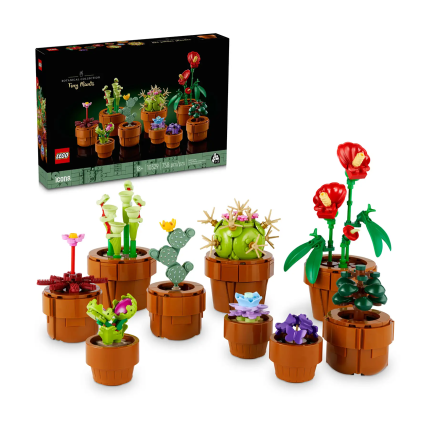 Конструктор — миниатюрные растения LEGO Icons Botanical Collection (#10329) - фото 3