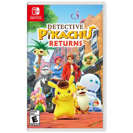 Игра Detective Pikachu Returns для Nintendo Switch (полностью на английском языке)