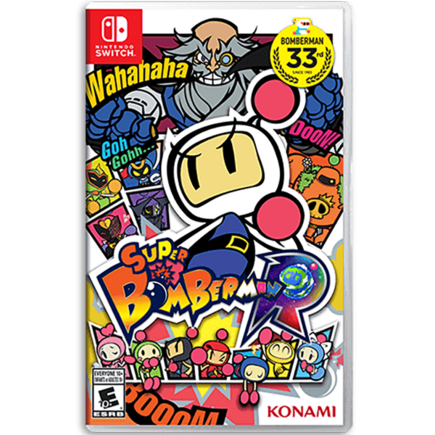 Игра Super Bomberman R для Nintendo Switch (интерфейс и субтитры на русском языке)