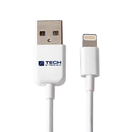 Кабель Travel Blue Lightning — USB-A (1 м) (TB-970)