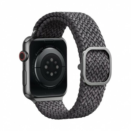 Плетёный браслет из волокна Weavex с цельной пряжкой Uniq Aspen для Apple Watch 42, 44, 45 мм, Ultra и Ultra 2